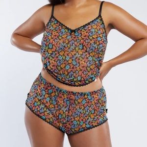 Savage X Fenty butterfly print set 1X